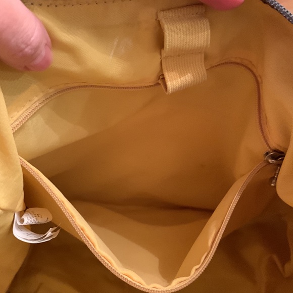 Baggallini gray woven nylon cross body shoulder bag purse zip top large VGUC - Picture 9 of 13